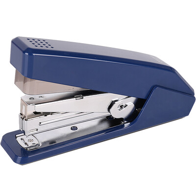 Deli) 0466 small labor-saving stapler / stapler single finger easily staple with 12 # nail can hold 50 staples blue
Deli) 0466 small labor-saving stapler / stapler single finger easily staple with 12 # nail can hold 50 staples blue