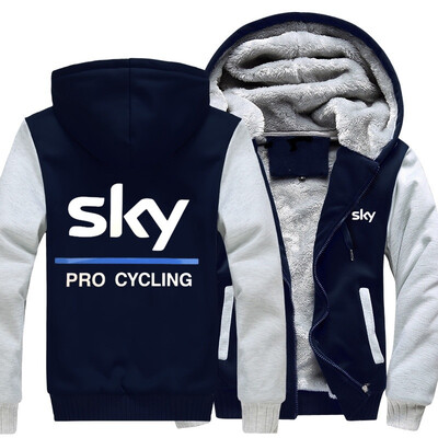 2018 New USA SIZE Men Winter Autumn Hoodies SKY PRO CYCLING pattern Fleece Coat Baseball Uniform Sportswear Jacket wool
2018 New USA SIZE Men Winter Autumn Hoodies SKY PRO CYCLING pattern Fleece Coat Baseball Uniform Sportswear Jacket wool