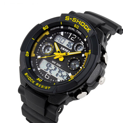SKMEI 9031Men Fashion Analog and Digital Sports LED Watch