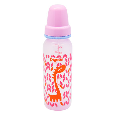 Pigeon standard caliber PP plastic painted bottle 240ml dinosaur powder with nipple AA167
Pigeon standard caliber PP plastic painted bottle 240ml dinosaur powder with nipple AA167