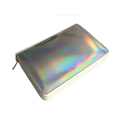 96 Slots Nail Stamping Plate Holder Case Rainbow Laser Style Rectangular Manicure Nail Art Plate Organizer with Double Zippers
96 Slots Nail Stamping Plate Holder Case Rainbow Laser Style Rectangular Manicure Nail Art Plate Organizer with Double Zippers