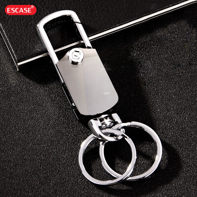 ESCASE car keychain with bottle opener multi-function creative waist hanging key chain pendant stainless steel metal double key ring
ESCASE car keychain with bottle opener multi-function creative waist hanging key chain pendant stainless steel metal double key ring