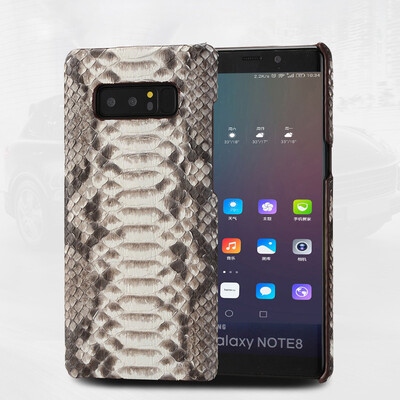 Genuine Leather Phone Case For Samsung S7 S8 Plus Note 8 Case Natural Python Skin Back Cover
Genuine Leather Phone Case For Samsung S7 S8 Plus Note 8 Case Natural Python Skin Back Cover