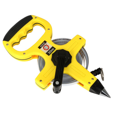 Wick Wico WK39030 30 m portable frame steel tape measure cross long tape measure engineering ruler ruler meter ruler decoration measuring ruler
Wick Wico WK39030 30 m portable frame steel tape measure cross long tape measure engineering ruler ruler meter ruler decoration measuring ruler