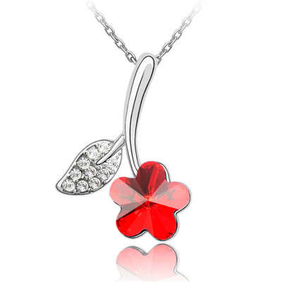 Flower Crystal from Austrian Women High Quality Necklace Pendant Fashion Jewelry Valentines Day Gift 3752
Flower Crystal from Austrian Women High Quality Necklace Pendant Fashion Jewelry Valentines Day Gift 3752