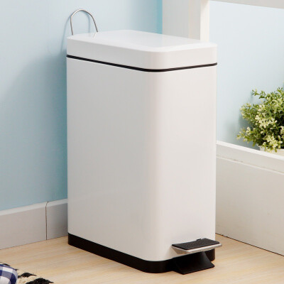 Ou Runzhe rectangular trash cans 10L slow down quiet home pedal kitchen waste paper tube white
Ou Runzhe rectangular trash cans 10L slow down quiet home pedal kitchen waste paper tube white