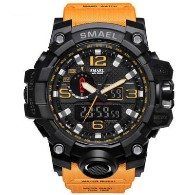 Military Watch Digital SMAEL Brand Watch Shock Mens Wristwatch Sport LED Watch Dive 50m Wateproof Fitness Sport Watches
Military Watch Digital SMAEL Brand Watch Shock Mens Wristwatch Sport LED Watch Dive 50m Wateproof Fitness Sport Watches