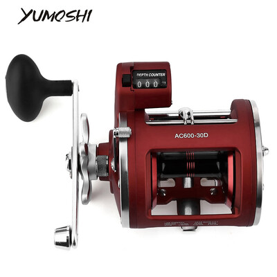 YUMOSHI 12 Ball Bearings High Speed Fishing Reel with Electric Depth Counting Multiplier
YUMOSHI 12 Ball Bearings High Speed Fishing Reel with Electric Depth Counting Multiplier