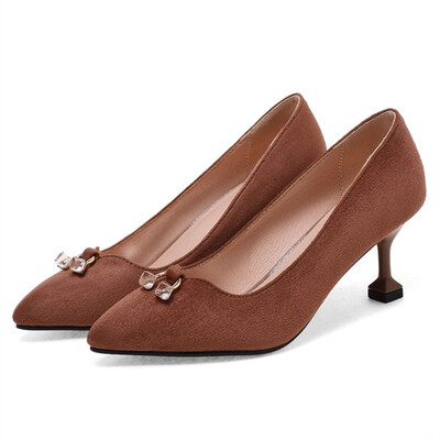 plus size 34-44 2018 Women Bling Crystal Pumps Nubuck Leather Cat High Heel Woman Pointed Toe Slip On Black Ladies Wedding Shoes
plus size 34-44 2018 Women Bling Crystal Pumps Nubuck Leather Cat High Heel Woman Pointed Toe Slip On Black Ladies Wedding Shoes