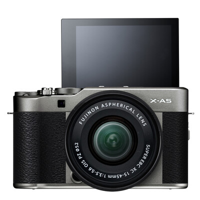 Fuji FUJIFILM X-A5 XC15-45 Dark Silver Micro Single Electric Cover 24 million pixels 4K video Bluetooth WIFI
Fuji FUJIFILM X-A5 XC15-45 Dark Silver Micro Single Electric Cover 24 million pixels 4K video Bluetooth WIFI