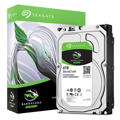 SEAGATE Cool Fish Series 6TB 5400 to 256M SATA3 Desktop Mechanical Hard Disk ST6000DM003
SEAGATE Cool Fish Series 6TB 5400 to 256M SATA3 Desktop Mechanical Hard Disk ST6000DM003
