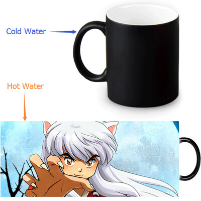 Inuyasha 350ml12oz Heat Reveal Mug Color Change Coffee Cup Sensitive Morphing Mugs Magic Mug Milk Tea Cups
Inuyasha 350ml12oz Heat Reveal Mug Color Change Coffee Cup Sensitive Morphing Mugs Magic Mug Milk Tea Cups