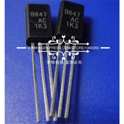 NEW 2SD667AC 100PCS + 2SB647AC 100PCS TO-92L 2SD667 2SB647 D667AC B647AC D667 B647 TO-92L Transistor
NEW 2SD667AC 100PCS + 2SB647AC 100PCS TO-92L 2SD667 2SB647 D667AC B647AC D667 B647 TO-92L Transistor