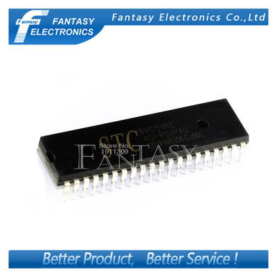 10PCS STC89C51RC-40I-PDIP40 DIP40 STC89C51RC DIP 89C51RC new and original IC free shipping
10PCS STC89C51RC-40I-PDIP40 DIP40 STC89C51RC DIP 89C51RC new and original IC free shipping