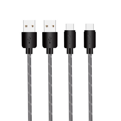 Kiirie USB Type-C Cable, 2шт (1M, 1 x 2M) Нейлоновый плетеный шнур Быстрый зарядный кабель для USB-устройств типа C
Kiirie USB Type-C Cable, 2шт (1M, 1 x 2M) Нейлоновый плетеный шнур Быстрый зарядный кабель для USB-устройств типа C