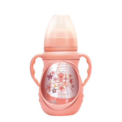 Bei Shibang newborn baby bottle baby glass bottle self-operated straw bottle simulation pacifier wide caliber bottle childhood house 240ML
Bei Shibang newborn baby bottle baby glass bottle self-operated straw bottle simulation pacifier wide caliber bottle childhood house 240ML
