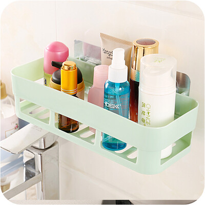 Wanshijia wall-mounted rack free punching no trace suction wall toiletries storage rack toilet bathroom storage rack JD-NG-12
Wanshijia wall-mounted rack free punching no trace suction wall toiletries storage rack toilet bathroom storage rack JD-NG-12