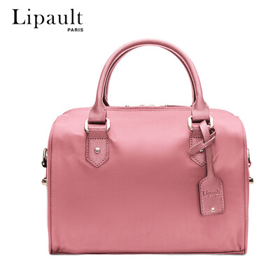 Lipault handbag casual fashion Boston bag solid color shoulder slung ladies bag P6669004 piano black
Lipault handbag casual fashion Boston bag solid color shoulder slung ladies bag P6669004 piano black