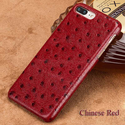 Genuine Leather Phone Case For iPhone 7 8 Plus Case Ostrich Texture Back Cover For X 6 6S Plus Case
Genuine Leather Phone Case For iPhone 7 8 Plus Case Ostrich Texture Back Cover For X 6 6S Plus Case