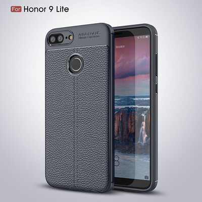 Luxury Shockproof Soft TPU Case For Huawei Honor 9 Lite Cases Leather Desgin Cover For Huawei Honor 9 Lite Cases