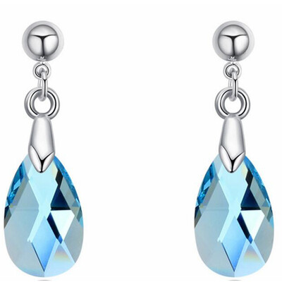 Women Fashion Jewelry Water Drop Earrings Crystal from Austrian High Quality Accessories Simple Style Gift E27387
Women Fashion Jewelry Water Drop Earrings Crystal from Austrian High Quality Accessories Simple Style Gift E27387