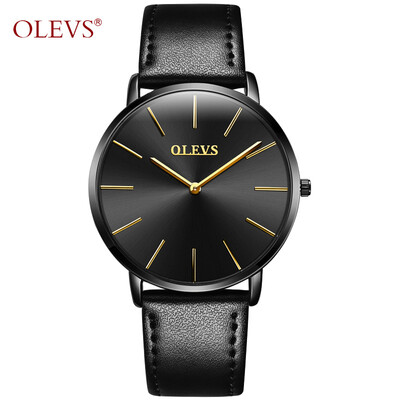 Ультра тонкие кварцевые наручные часы OLEVS Luxury Brand Men Watch Кожаный ремешок Casual Простые часы erkek kol saati relojes hombre
Ультра тонкие кварцевые наручные часы OLEVS Luxury Brand Men Watch Кожаный ремешок Casual Простые часы erkek kol saati relojes hombre