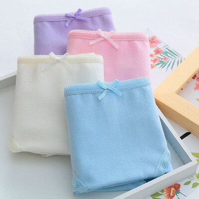 Kangshu DaiShu womens underwear womens cotton solid color waist briefs 4 gift box color white light pink light blue
Kangshu DaiShu womens underwear womens cotton solid color waist briefs 4 gift box color white light pink light blue