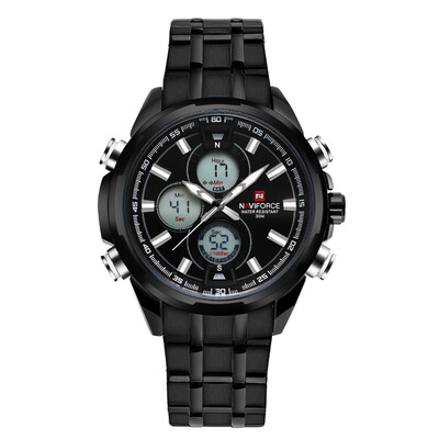 Men Luxury Brand Full Steel Quartz Clock Digital LED Wristwatch Army Military Sport Watch NAVIFORCE 9049
Men Luxury Brand Full Steel Quartz Clock Digital LED Wristwatch Army Military Sport Watch NAVIFORCE 9049