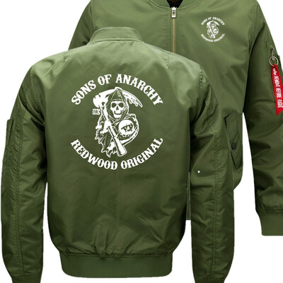 Sons of Anarchy Bomber Flight Flying Jacket Winter thicken Warm Zipper Men Jackets Anime Mens Casual Coat
Sons of Anarchy Bomber Flight Flying Jacket Winter thicken Warm Zipper Men Jackets Anime Mens Casual Coat