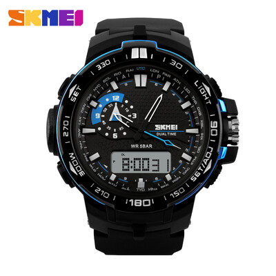 Waterproof Digital Wristwatch Fashion Sport Outdoor Military Mens Watch Men