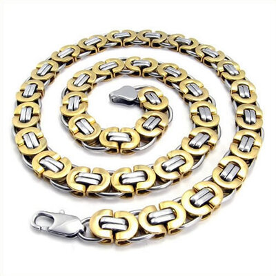 Hplow New Trendy Jewelry Mens Stainless Steel Casting Gold Silver Bicycle chain Mens Necklace Wholesale with Length 22 inch
Hplow New Trendy Jewelry Mens Stainless Steel Casting Gold Silver Bicycle chain Mens Necklace Wholesale with Length 22 inch
