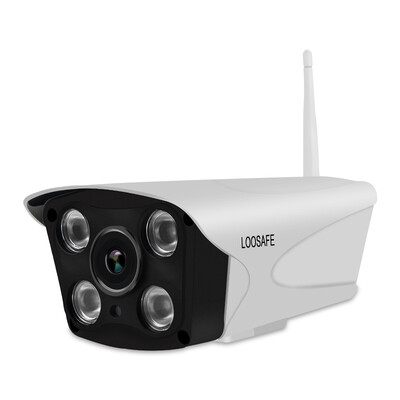 Long as the wireless wifi phone remote monitor HD night vision home network camera outdoor 1080P 4mm
Long as the wireless wifi phone remote monitor HD night vision home network camera outdoor 1080P 4mm
