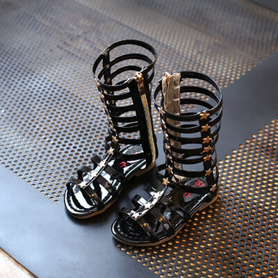2018 Summer Children Sandals Girls Sandals High-leg Fashion Rivets Roman Gladiator Sandals Girls Shoes Kids Sandals
2018 Summer Children Sandals Girls Sandals High-leg Fashion Rivets Roman Gladiator Sandals Girls Shoes Kids Sandals