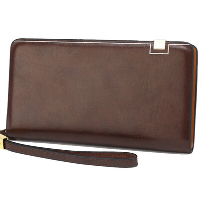 Mens Tote Bag Purse Business Clutch Stylish Leather Wallet Mens Wallet B-fdk3201
