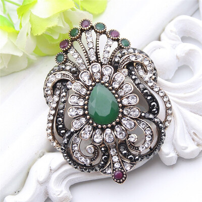 Fashion Women Jewelry Turkish Brooch Blue Crystal Rhinestone Peacock Broches Brooches Ladies Scarf hijab Pins Best Royal Gift
Fashion Women Jewelry Turkish Brooch Blue Crystal Rhinestone Peacock Broches Brooches Ladies Scarf hijab Pins Best Royal Gift