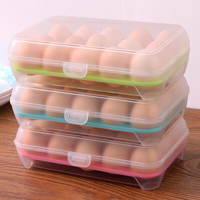 Wanshijia 15 grid egg collision storage box refrigerator egg storage storage box portable egg egg tray JD-NG-17
Wanshijia 15 grid egg collision storage box refrigerator egg storage storage box portable egg egg tray JD-NG-17