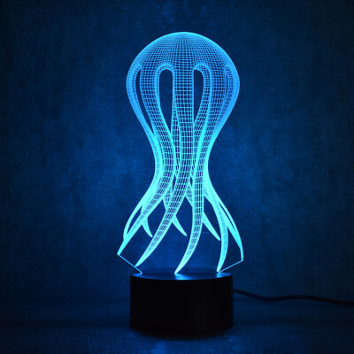 JULELYS Creative 3D USB светодиодный светильник для ночного стола Настольная лампа Octopus для медузы Настольная лампа для детей Детская кроватка для ночных клубов
JULELYS Creative 3D USB светодиодный светильник для ночного стола Настольная лампа Octopus для медузы Настольная лампа для детей Детская кроватка для ночных клубов