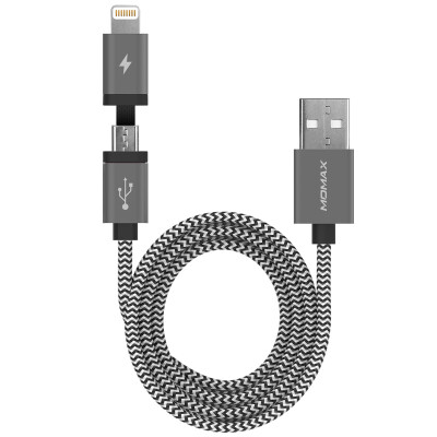 Mimi MFI certification Apple Andrews two-in-one charging line data line Lightning line for Apple iPhone7 6 6splus Samsung millet Huawei 1 m black
Mimi MFI certification Apple Andrews two-in-one charging line data line Lightning line for Apple iPhone7 6 6splus Samsung millet Huawei 1 m black