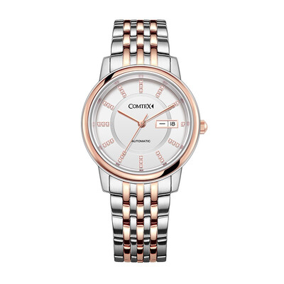 COMTEX Mechanical Table Calendar Mens Watch Waterproof Stainless Steel Watch Business
COMTEX Mechanical Table Calendar Mens Watch Waterproof Stainless Steel Watch Business