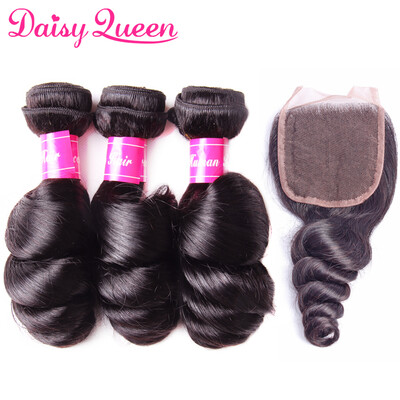 Brazilian Loose Wave Bundles With Closure 100 Human Hair Brazilian Hair Weave 3 Bundles With Closure Free Part 8A Remy Hair
Brazilian Loose Wave Bundles With Closure 100 Human Hair Brazilian Hair Weave 3 Bundles With Closure Free Part 8A Remy Hair