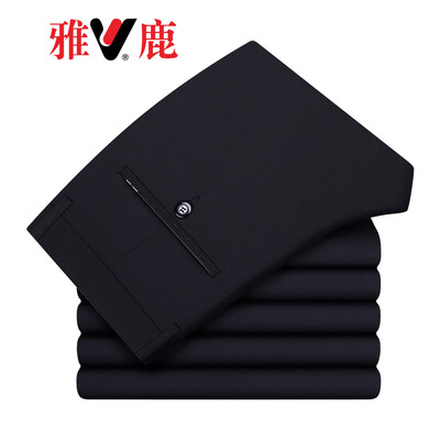Yalu casual pants mens business casual micro-elastic long pants mens fashion solid color slim thin section comfortable casual pants BS-8551064 dark blue 32
Yalu casual pants mens business casual micro-elastic long pants mens fashion solid color slim thin section comfortable casual pants BS-8551064 dark blue 32