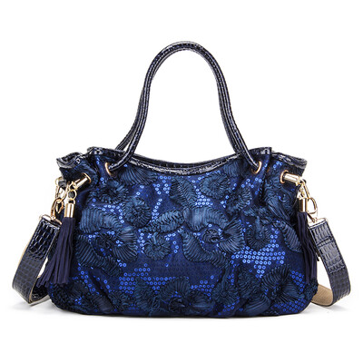 Realer Brand 2016 Women High Quality Shoulder Bag Crocodile Pattern PU Leather Handbag Fashion Lady Tassel Bag With Sequin Tote Bags
Realer Brand 2016 Women High Quality Shoulder Bag Crocodile Pattern PU Leather Handbag Fashion Lady Tassel Bag With Sequin Tote Bags