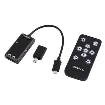 МХЛ Micro USB для HDMI HDTV адаптер + пульт дистанционного управления для Samsung Galaxy S3 S4 S5
МХЛ Micro USB для HDMI HDTV адаптер + пульт дистанционного управления для Samsung Galaxy S3 S4 S5