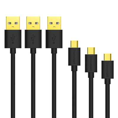Tronsmart TS-MUPP6 USB 2.0 Gold Plated Male to Micro USB Cable 0.3M*1 1M*3 1.8M*1 High-quality Cable 5PCS/Pack
Tronsmart TS-MUPP6 USB 2.0 Gold Plated Male to Micro USB Cable 0.3M*1 1M*3 1.8M*1 High-quality Cable 5PCS/Pack