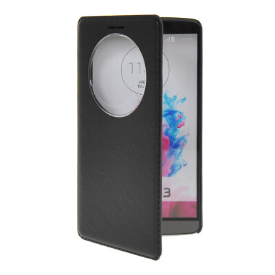 MOONCASE View Window Leather Side Flip Pouch Stand Shell Back Case Cover for LG G3 Black
MOONCASE View Window Leather Side Flip Pouch Stand Shell Back Case Cover for LG G3 Black