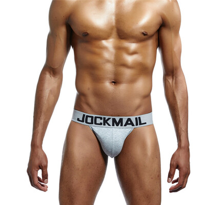 JOCKMAIL high-fork mens underwear cotton mens briefs cotton sweat-absorbent underwear
JOCKMAIL high-fork mens underwear cotton mens briefs cotton sweat-absorbent underwear