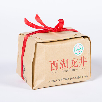 

Jingdong собственный бренд восемь, когда Западное озеро Longjing уровень 200 г до дождя новый чай зеленый чай чай традиционный пакет бумаги