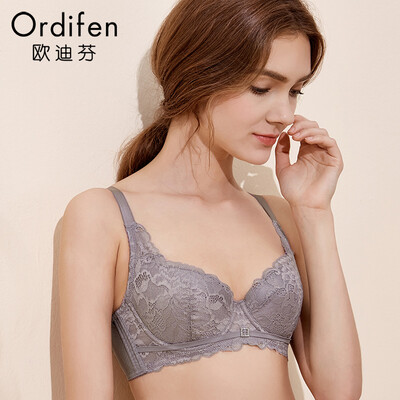 Ou Difen thin section bra lace bra thin section sexy underwear women gathered bra XB7310 fog purple gray 3680D
Ou Difen thin section bra lace bra thin section sexy underwear women gathered bra XB7310 fog purple gray 3680D