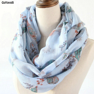 Guttavalli Women Charm Birds Animal Ring Shawl Vintage Stripe Chevron Loop Scarf Soft Bohemia Geometric Flowers Infinity Scarves
Guttavalli Women Charm Birds Animal Ring Shawl Vintage Stripe Chevron Loop Scarf Soft Bohemia Geometric Flowers Infinity Scarves