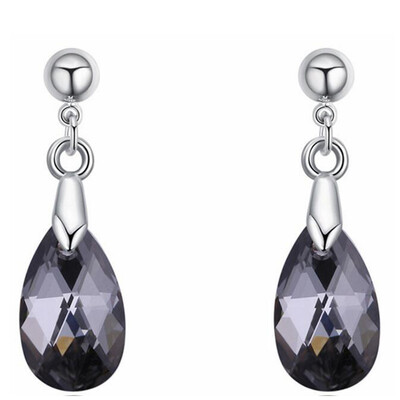 Women Fashion Jewelry Water Drop Earrings Crystal from Austrian High Quality Accessories Simple Style Gift E27387
Women Fashion Jewelry Water Drop Earrings Crystal from Austrian High Quality Accessories Simple Style Gift E27387